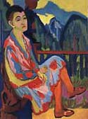 Ernst Ludwig Kirchner - Donna seduta